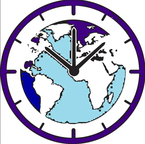 mapintime world clock logo